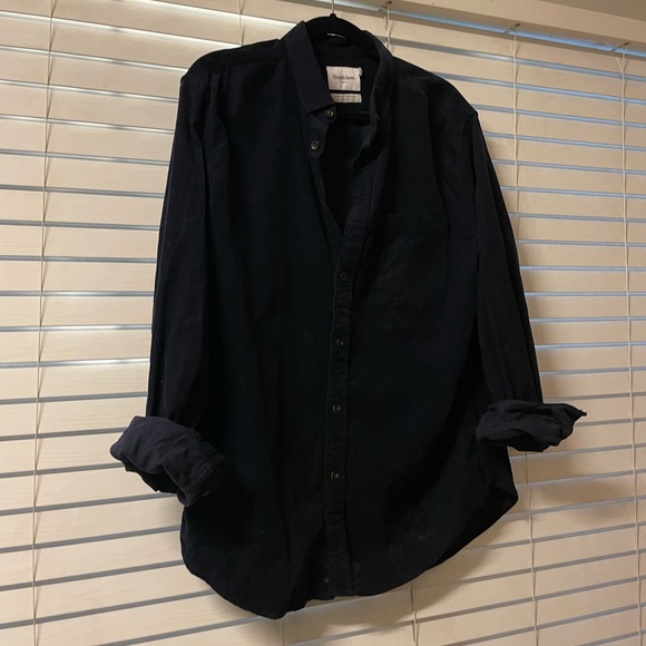 Dark Navy Blue Shirt - Picture 1 of 2